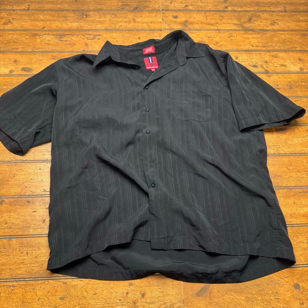 Danesi jeans USA‎ button down polyester shirt